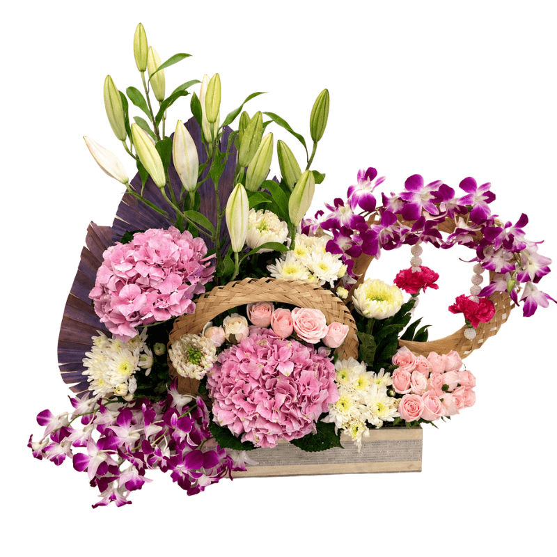 Lavender Hydrangea Orchid Whisper