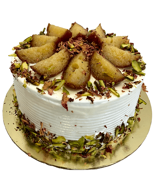 Gulab Jamun Cake
