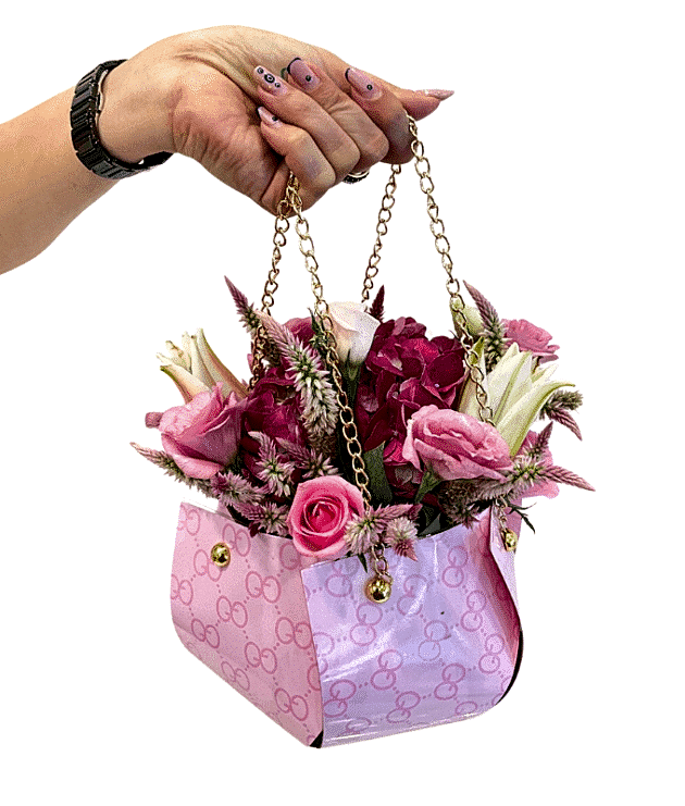 Pink Blooms on the Go...