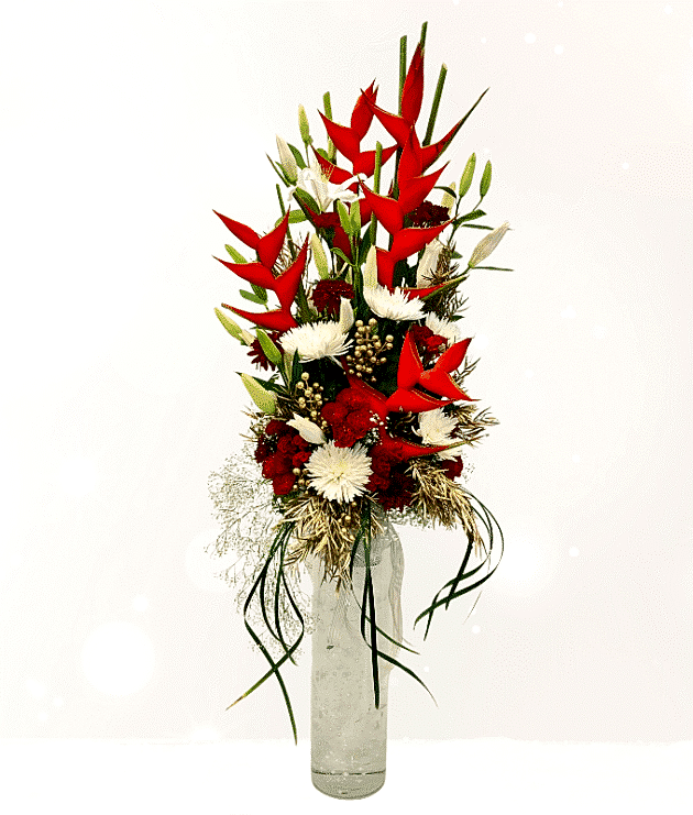 Red & Ivory Luxe Grand Stand