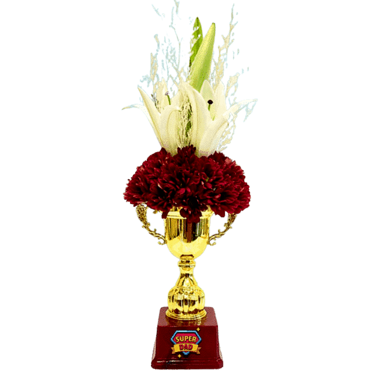 Super Dad Trophy Blooms