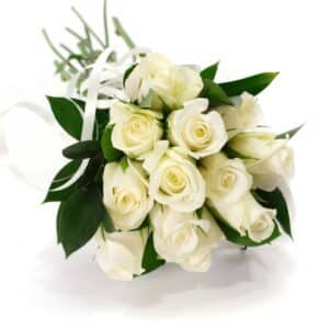 Bunch of white Roses