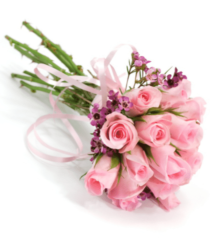 Sweet Pink Roses Bunch