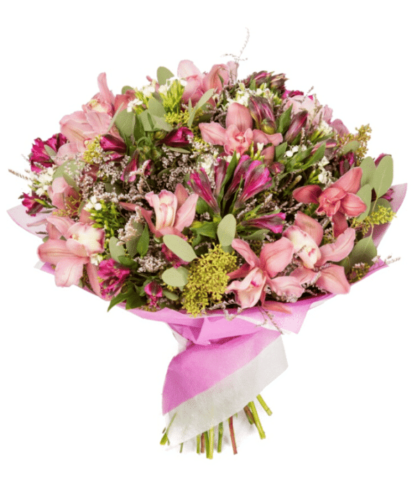 Luxury Mixed Flowers Hand Bouquet