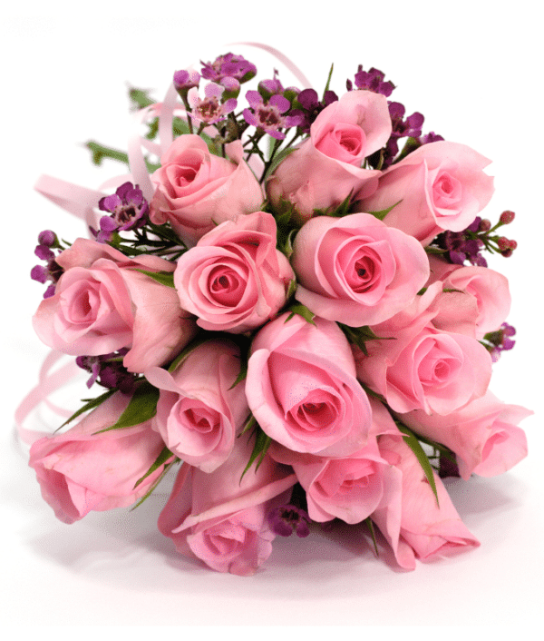 Pink and Mauve Rose Bouquet