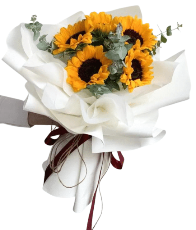 5 Sunflowers handbunch
