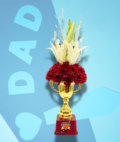 Super Dad Trophy Blooms